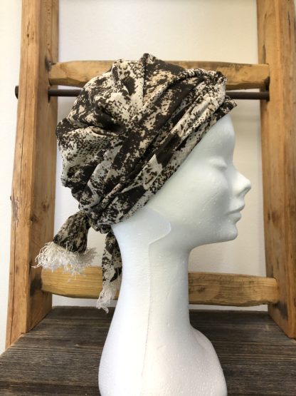 Turban préformé intérieur coton – Bild 2