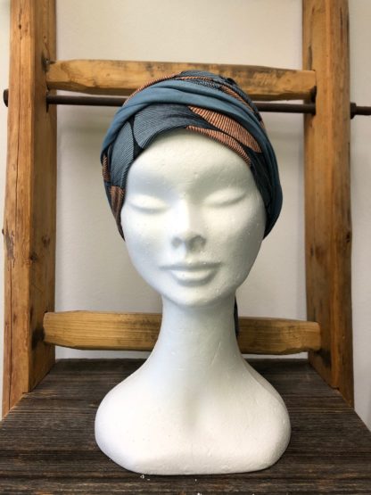 Beatrice turban with ribbons