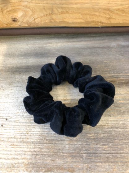 chouchou en velours noir