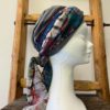 bonnet gris avec foulard – Image 2