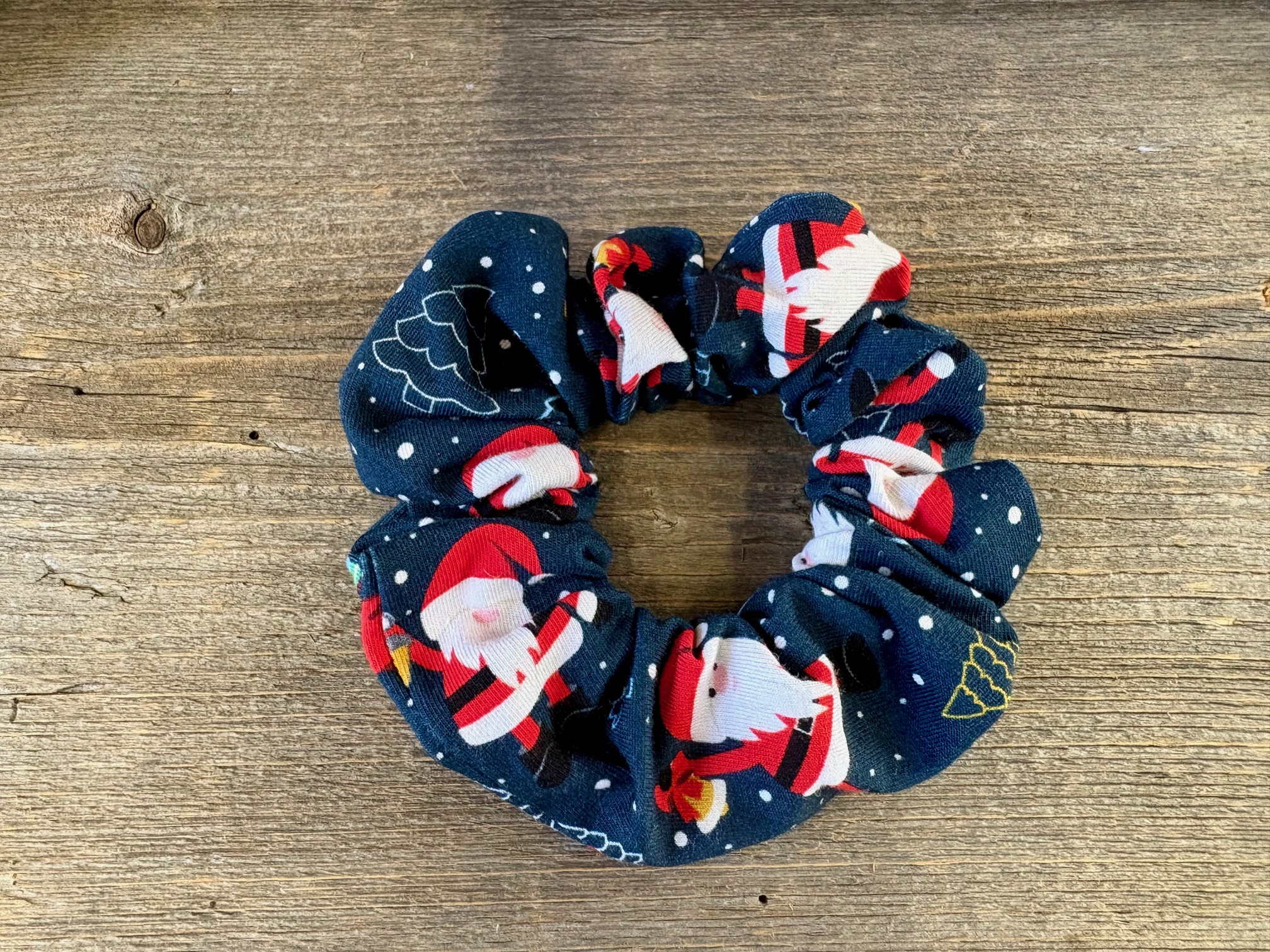 chouchou avec motif de Noël