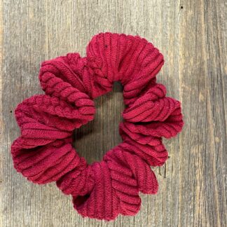 chouchou Bordeau velour