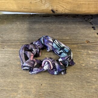 chouchou multicolor violet